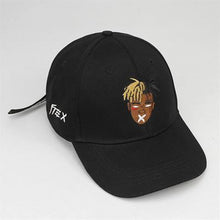 Load image into Gallery viewer, High quality cotton singer xxxtentacion Dreadlocks Snapback Cap for men women Hip Hop dad hat Bone Garros hat
