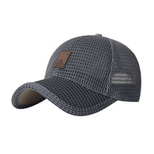 Load image into Gallery viewer, 2019 New Hiphop Hat Sunproof Cap Visor For Men Women Adjustable Mesh Baseball Cap Outdoor Sunscreen Breathable wholesale
